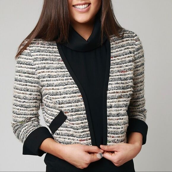 Eleven Baxley Trailblazer Tweed Cropped Jacket Size Small New With Tag - Picture 1 of 11